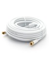 Koaxial Kabel mit F-Stecker 30m