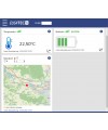 EUSATEC Temperatur-Überwachung Geräte Dashboard