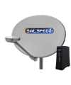 satspeed Konnect Hardware Kit inkl. WLAN Modem und 2 Watt Sende-/Empfangseinheit