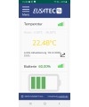 EUSATEC Dashboard Temperatur Logger