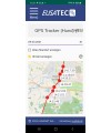 eusatec APP GPS Standortverlauf