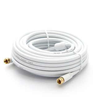 Koaxial Kabel mit F-Stecker 30m