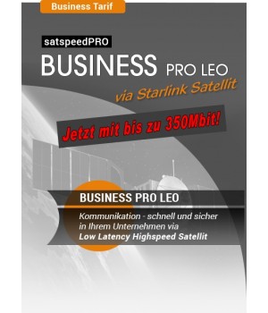 Business PRO LEO Satellite services via Starlink