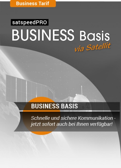 satspeedPRO Business Basis Internet via Satellit Tarif