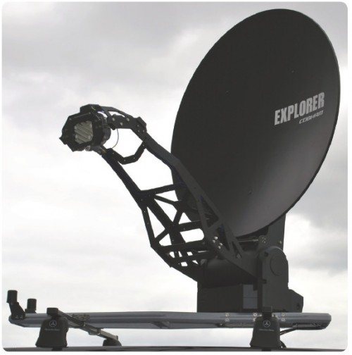Cobham Explorer 8100 KU Band to KA-SAT Conversion-Kit