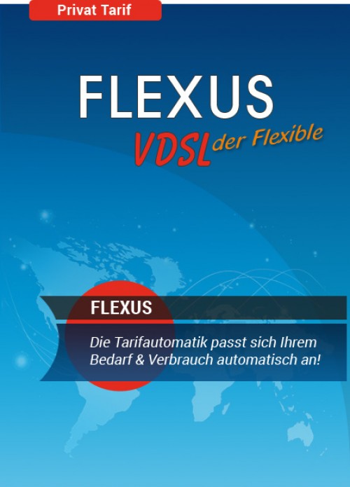 Flexus VDSL Tarif, der Tarif der sich selbst anpasst
