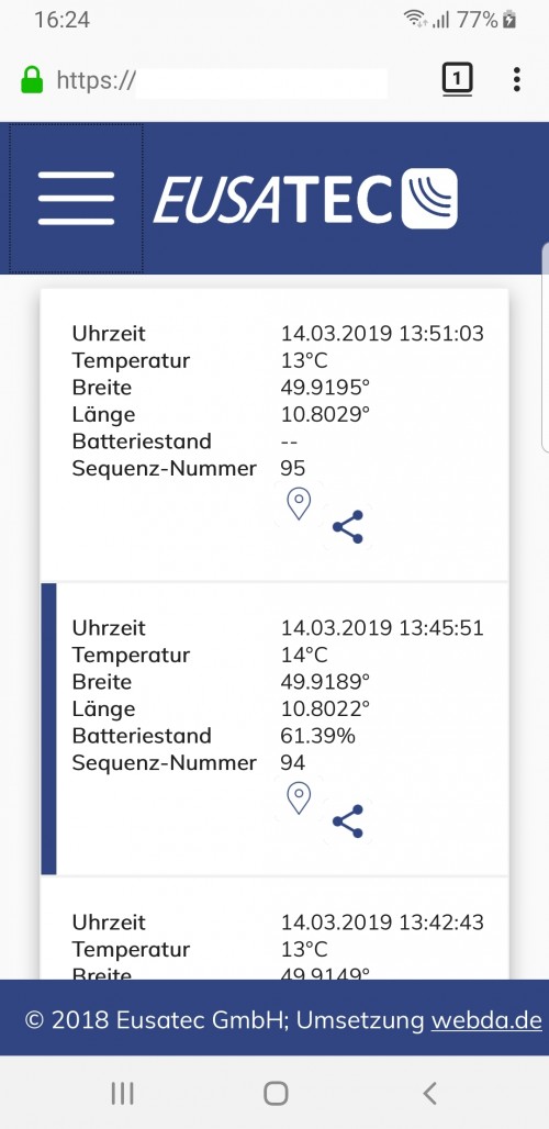 EUSATEC IoT App 3