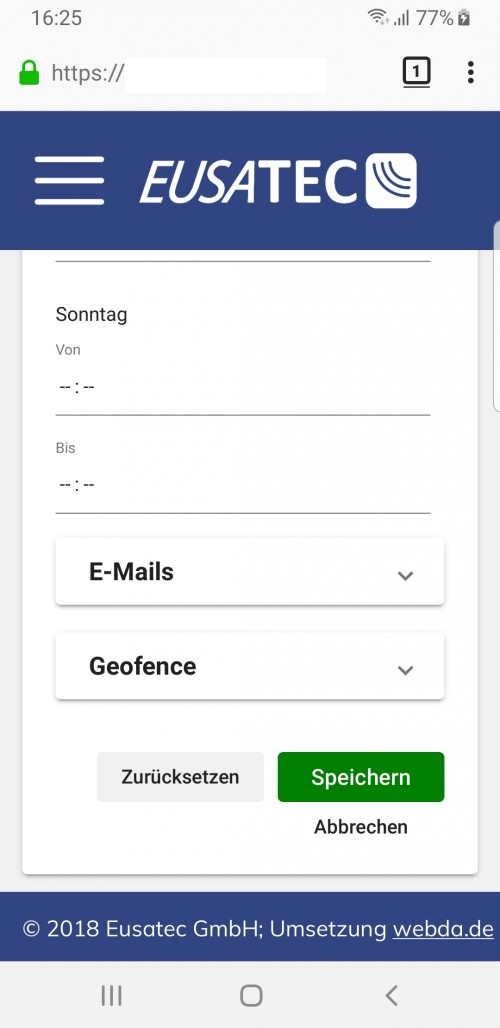 EUSATEC IoT App 2